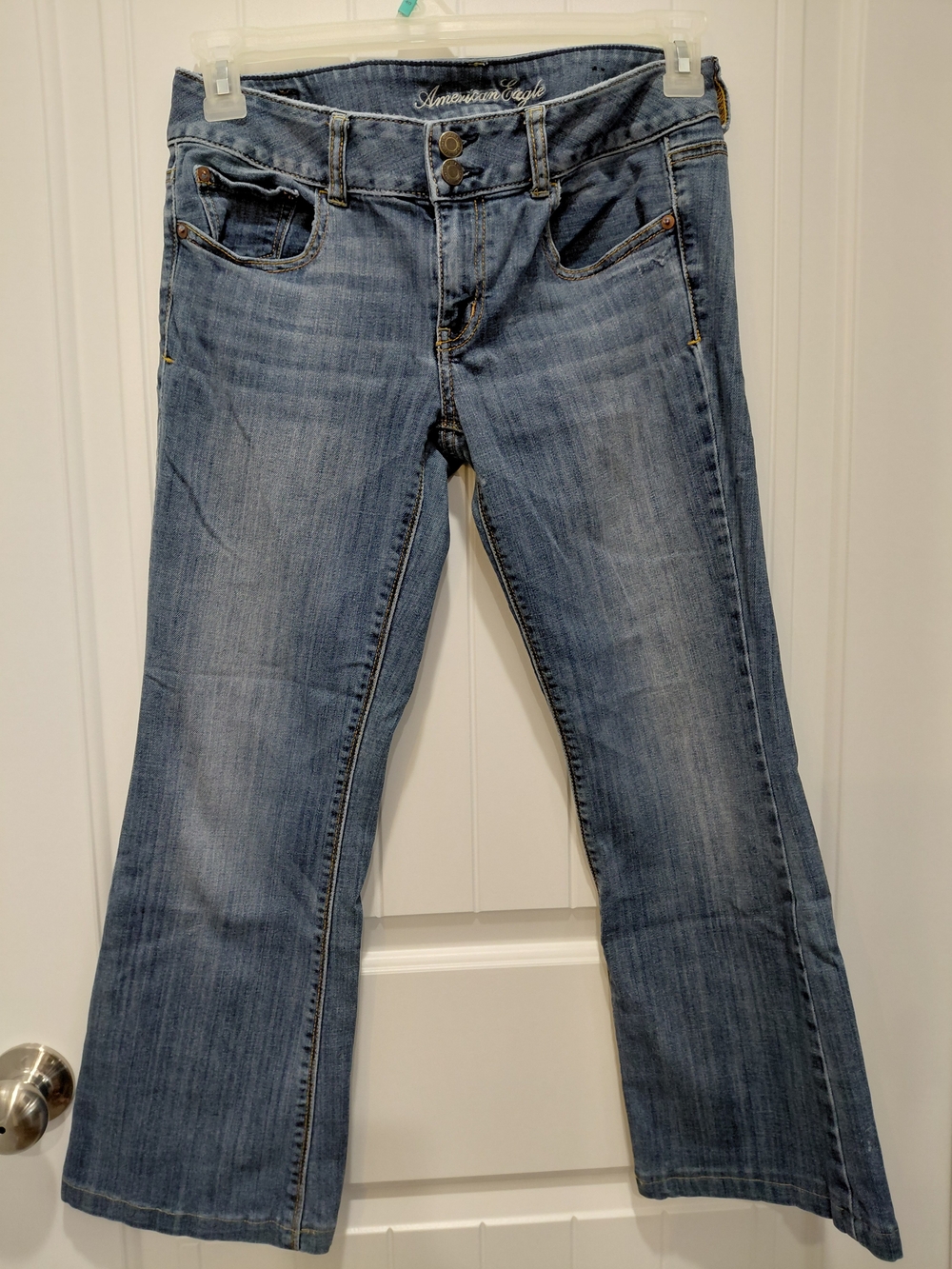 American Eagle Outfitters Light Blue Flared Jeans #2024